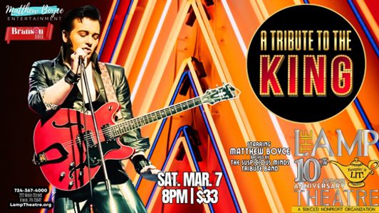 Tribute to the King: Elvis tribute starring Matthew Boyce