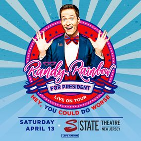 Randy Rainbow For President show poster