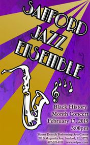Sanford Jazz Ensemble: Black History Concert show poster