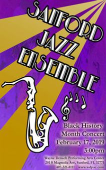 Sanford Jazz Ensemble: Black History Concert