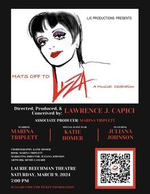 Hats Off To Liza A Musical Celebration show poster