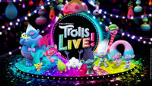 Trolls LIVE! show poster