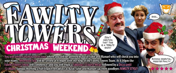 Fawlty Towers Christmas Weekend 08/11/2025 show poster