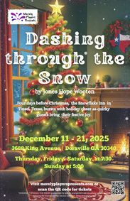 Dashing Through the Snow show poster