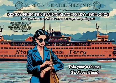 Scenes from the Staten Island Ferry show poster