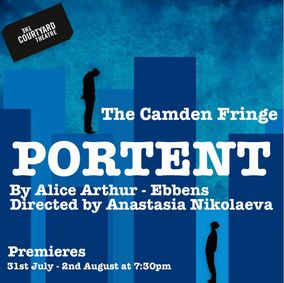 Portent show poster