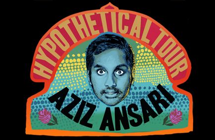 Aziz Ansari show poster
