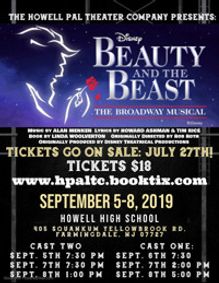Beauty & the Beast show poster