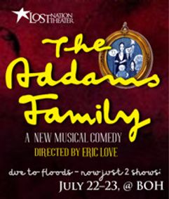 The Addams Family - The Musical show poster