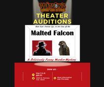 Auditions Case of the Malted Falcon