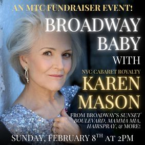 Broadway Baby with Karen Mason show poster