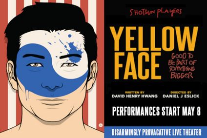 Yellow Face show poster