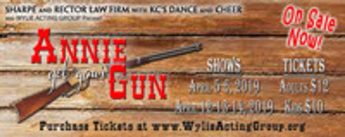 Annie Get Your Gun show poster