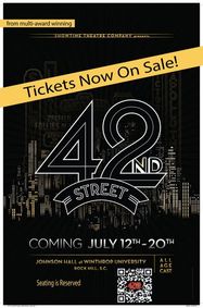 42nd Street show poster