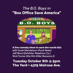 The B.O. Boys LIVE comedy show show poster