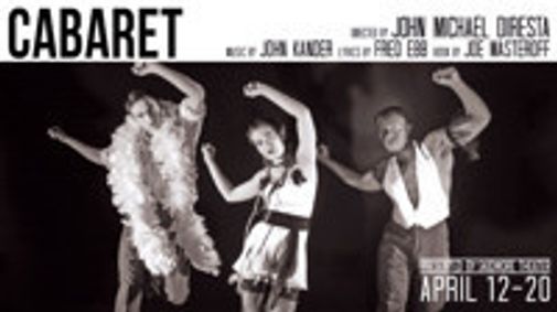 Cabaret show poster