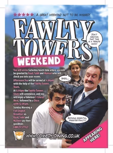 Fawlty Towers Weekend 04/04/2026