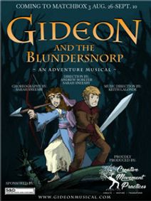 Gideon and the Blundersnorp show poster