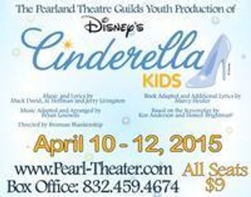 Disney's Cinderella Kids show poster