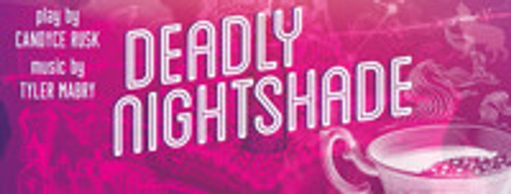 Deadly Nightshade, staged reading show poster