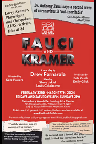 Fauci and Kramer show poster