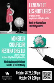 L'enfant/ Monsieur show poster