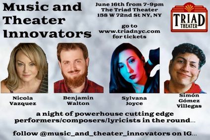 Music and Theater Innovators show poster