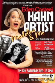 Kahn Artist: Madeline And Me show poster