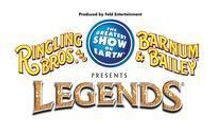 Ringling Bros. and Barnum & Bailey Presents LEGENDS at the Verizon Center from March 19-22, 2015.