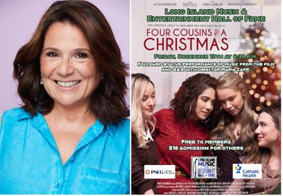 LI Filmmaker Maria Capp to be Honored at LI Music & Entertainment Hall of Fame on Dec. 12th show poster