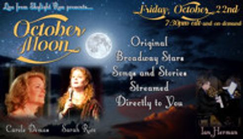OCTOBER MOON show poster