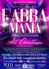 Fabba Mania with a live 16 piece Orchestra at Christmas On December 20, 2025 show poster