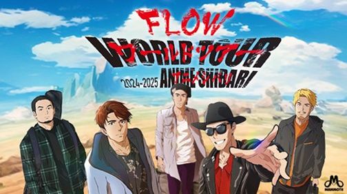 FLOW World Tour: 2024-2025 Anime Shibari show poster