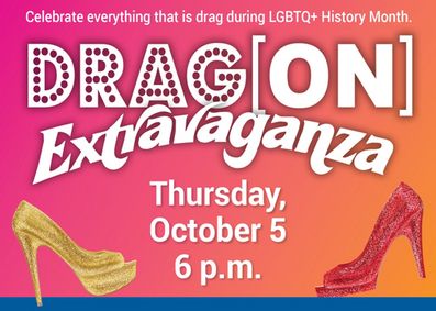 Howard Community College's Drag[on] Extravaganza! show poster