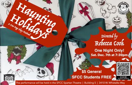 Haunting Holidays show poster