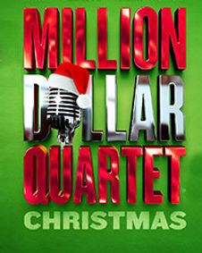 Million Dollar Quartet Christmas show poster
