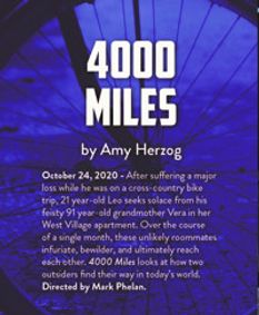 4000 Miles show poster
