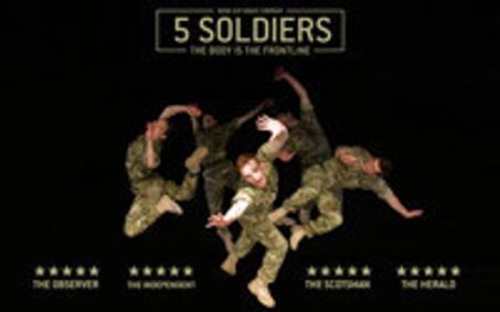 5 SOLDIERS: The Body is the Frontline show poster