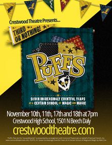 Puffs show poster