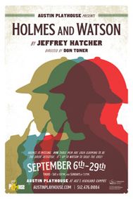 Holmes and Watson show poster