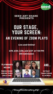 Our Stage, Your Screen: An Evening of Zoom Plays
