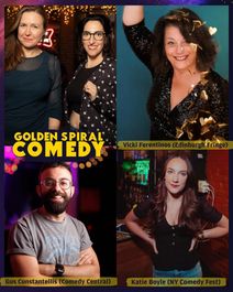 Golden Spiral Comedy ft. Katie Boyle and Gus Constantellis