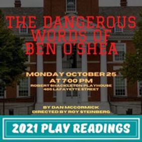 The Dangerous Words of Ben O'Shea show poster