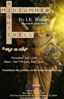 “Midsummer Nights’ Spell”  by J.K. Winters A play on words