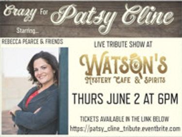 Patsy Cline Tribute show poster