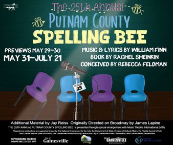 The 25th Annual Putnam County Spelling Bee show poster