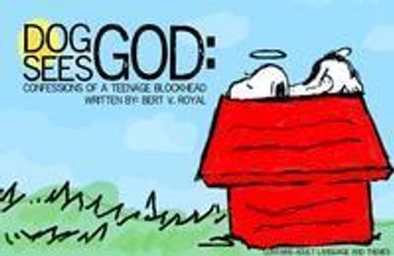 DOG SEES GOD: Confessions of a Teenage blockhead show poster