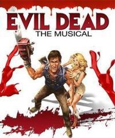 Evil Dead Musical show poster
