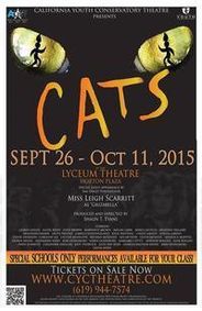 CATS show poster