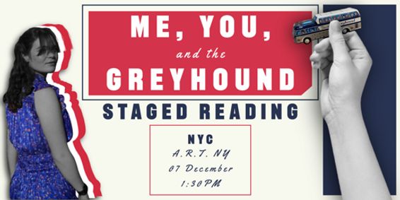 Me, You, & The Greyhound show poster